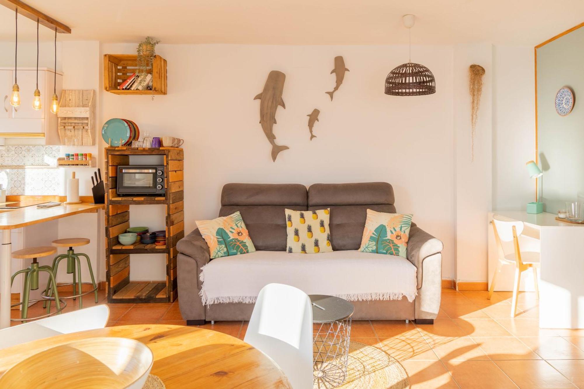 Tarifa Cozy House - Beach View & Balcony Екстер'єр фото
